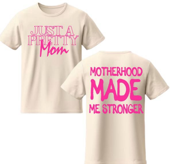 JAPM®️ Tee - Cream / Pink